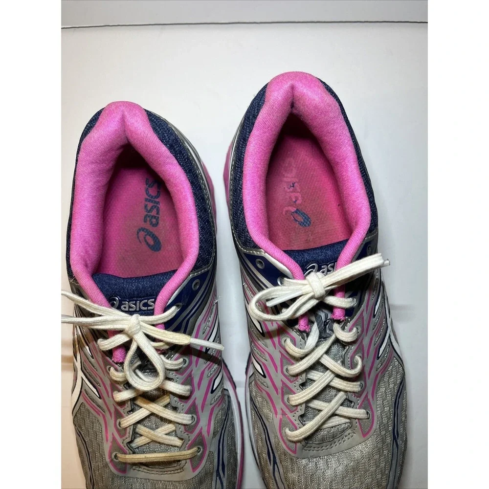 ASICS GT 2000 5 T757N Running Shoes White Pink Women's Size 8.5D - Picture 11 of 15
